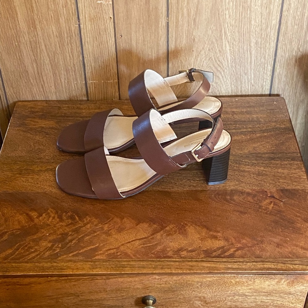 Liz Claiborne Womens Willis Heeled Sandals size 9 M